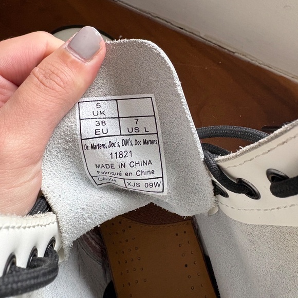 White Doc Martens - Picture 2 of 3